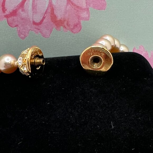 Nolan Miller 18" Pearls with Pave Egg Closure - Picture 5 of 5